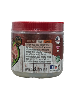 CBD Dog Chews - 25mg ea - 75pc - Grass-fed Beef - King Kalm Crunch 