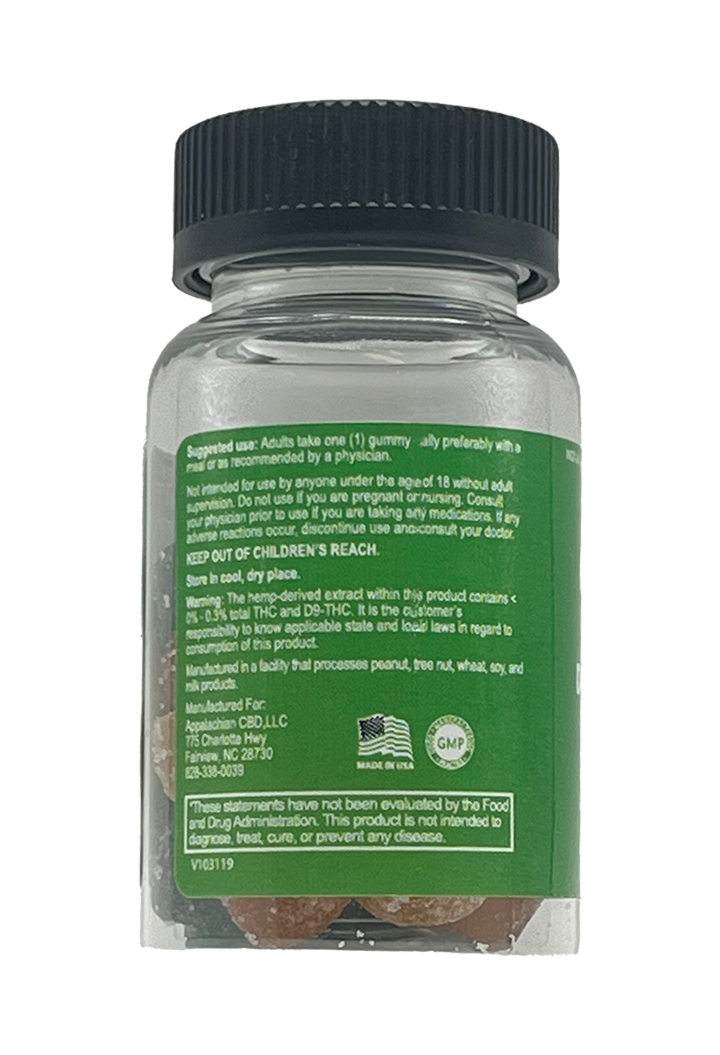 Delta-8 Gummies - 25mg ea - 20pc - AppalachianDispensary.com