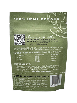 Soothing Gummies - CBT / CBG / CBC - 30mg ea - 10pc - Cup of Tea